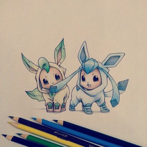 Các Pokemon được vẽ lại với nhiều điểm mới sáng tạo.